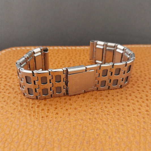 17.2mm Timex TX Stainless Steel & Silver Gray Mens Unused Watch Band