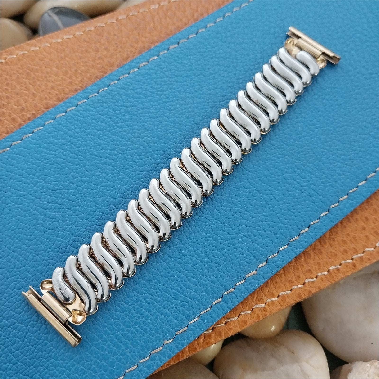 19mm 18mm 16mm Short 12k Gold-Filled Flex-Let Unused 1950s Vintage Watch Band