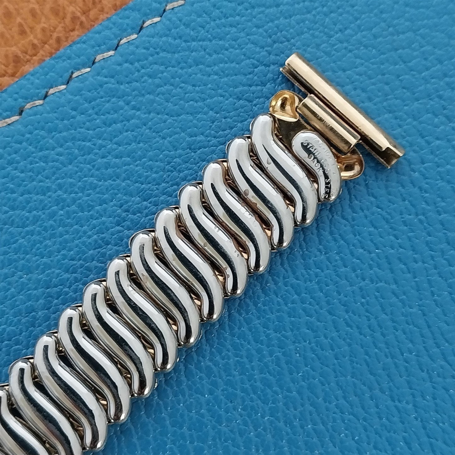 19mm 18mm 16mm Short 12k Gold-Filled Flex-Let Unused 1950s Vintage Watch Band