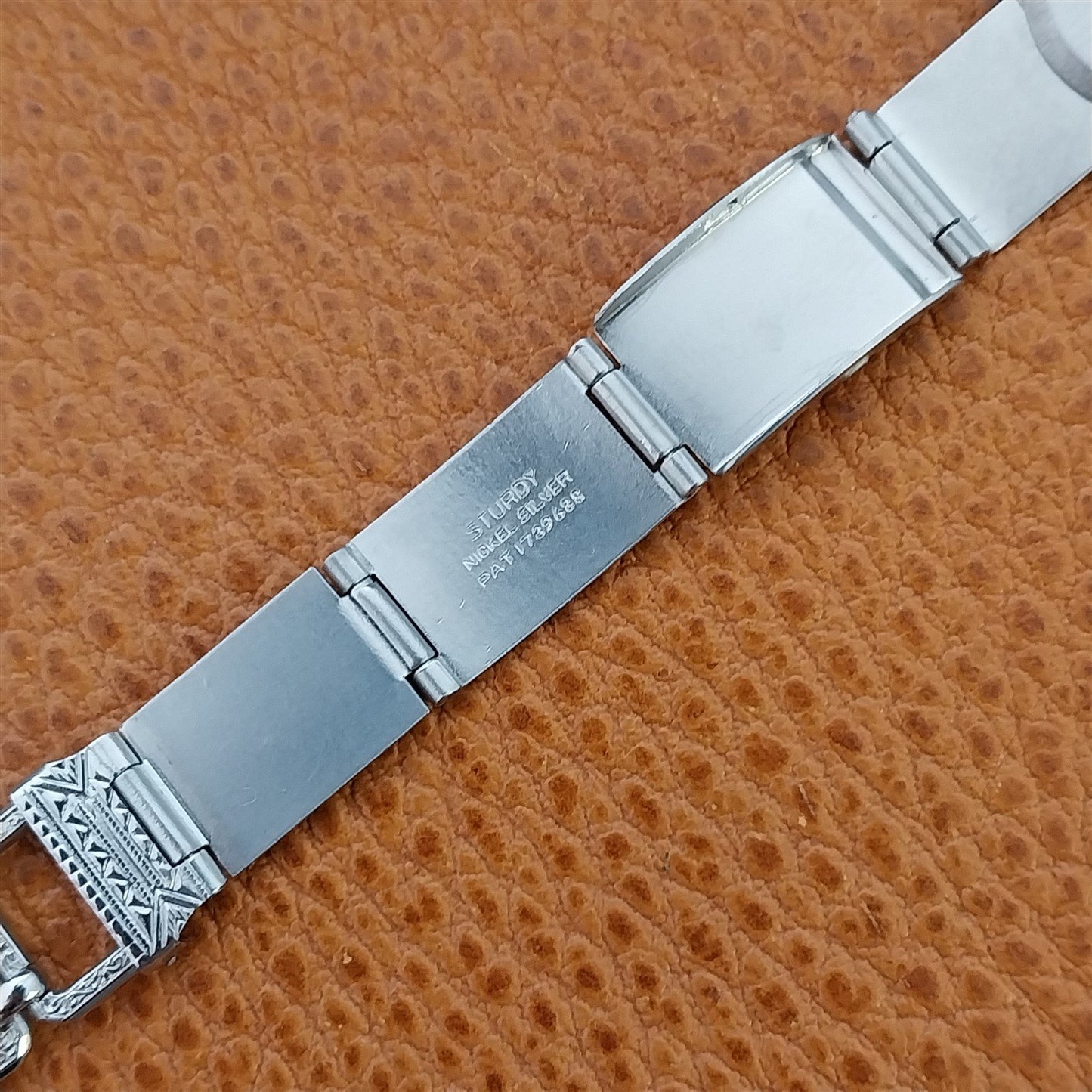 Vintage Art Deco 1/2" 13mm Sturdyfold Classic 1920s-1930s Unused Watch Band