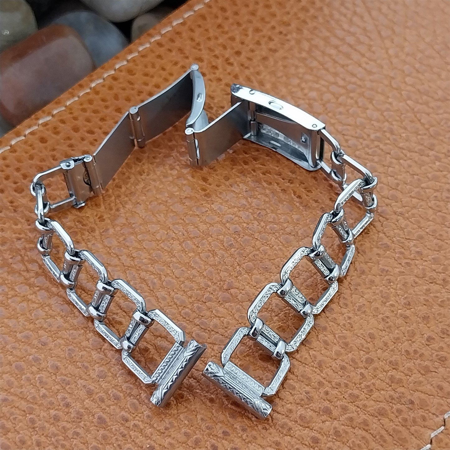 Vintage Art Deco 1/2" 13mm Sturdyfold Classic 1920s-1930s Unused Watch Band