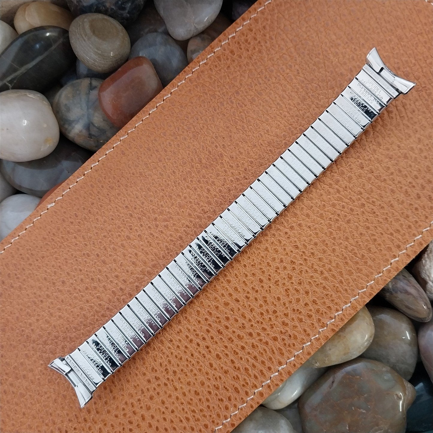 19mm 18mm 1970 Speidel Meteor Long Stainless Steel Unused Vintage Watch Band