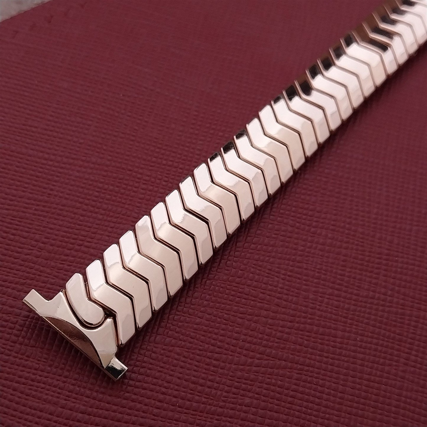 19mm 18mm 16mm Rose Gold-Filled JB Champion 1950s Unused Vintage Watch Band