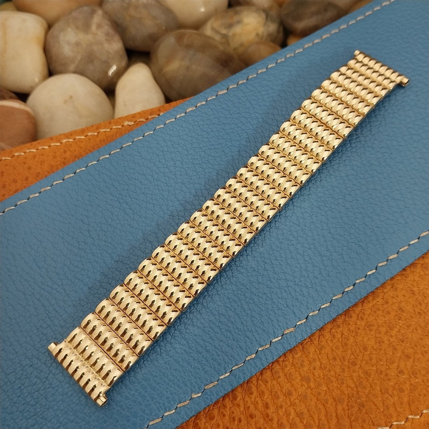 19mm 18mm 16mm 12k Gold-Filled JB Champion Short Unused 1950s Vintage Watch Band