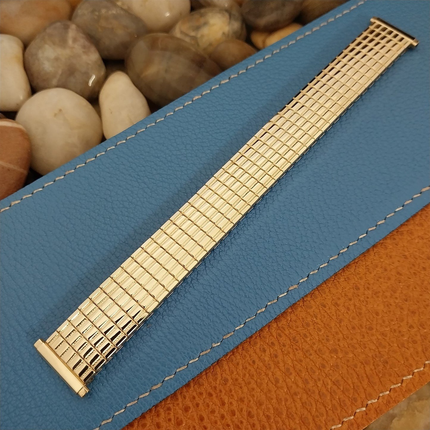 18mm 19mm 16mm Gold RGP Speidel Tribune 1970s Unused Vintage Watch Band