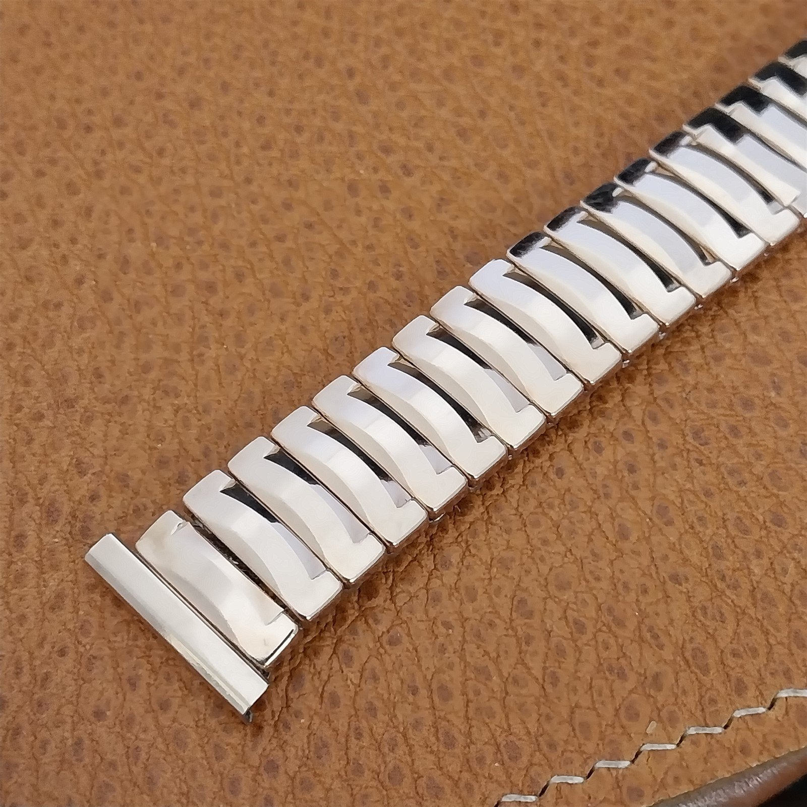 19mm 18mm Rose Gold-Filled JB Champion Venetian 1950s Unused Vintage Watch Band