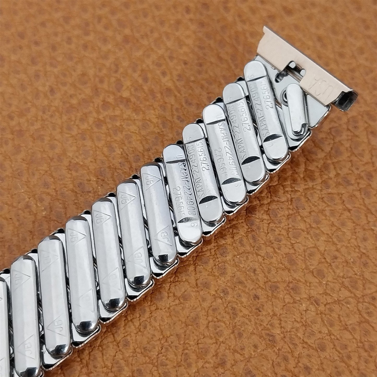 19mm 18mm Rose Gold-Filled JB Champion Venetian 1950s Unused Vintage Watch Band