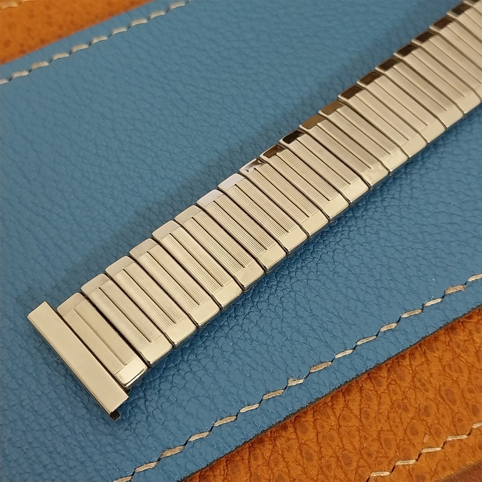 19mm 18mm Baldwin Stainless Steel Expansion nos Unused 1960s Vintage Watch Band