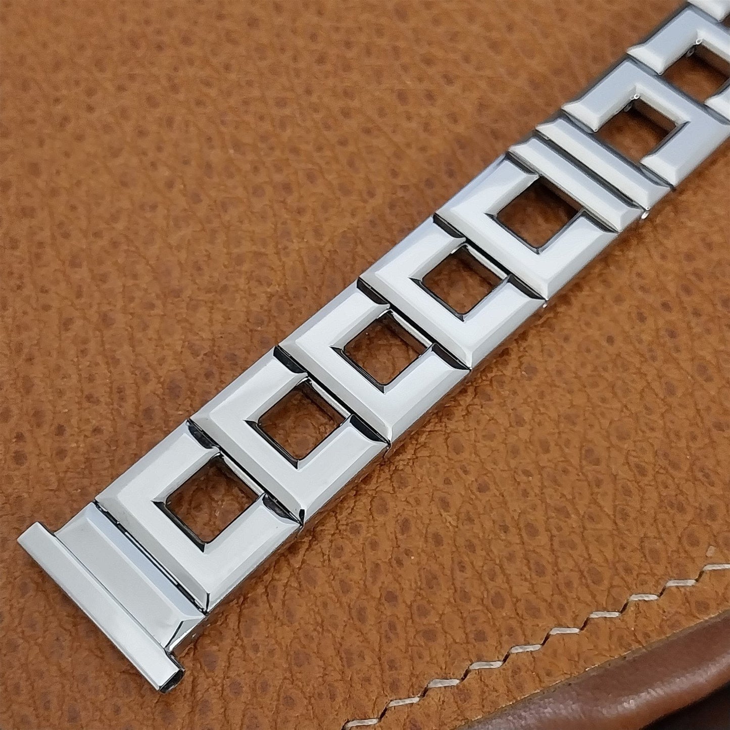 19mm 18mm 16mm MCM Gemex Zephyr Stainless Steel Unused 1950s Vintage Watch Band