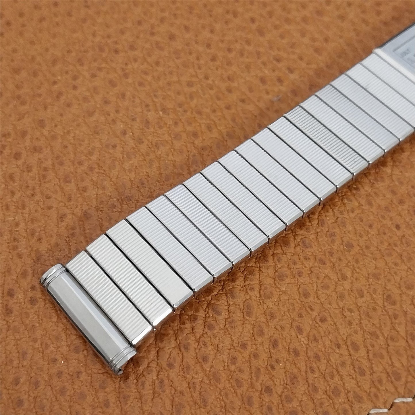 19mm 18mm Kreisler Long Stainless Steel 1970 Calendar Unused Vintage Watch Band