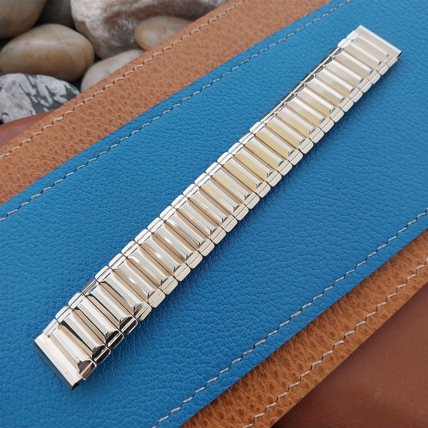 5/8" 12k Gold-Filled JB Champion Expansion MCM Unused 1950s Vintage Watch Band