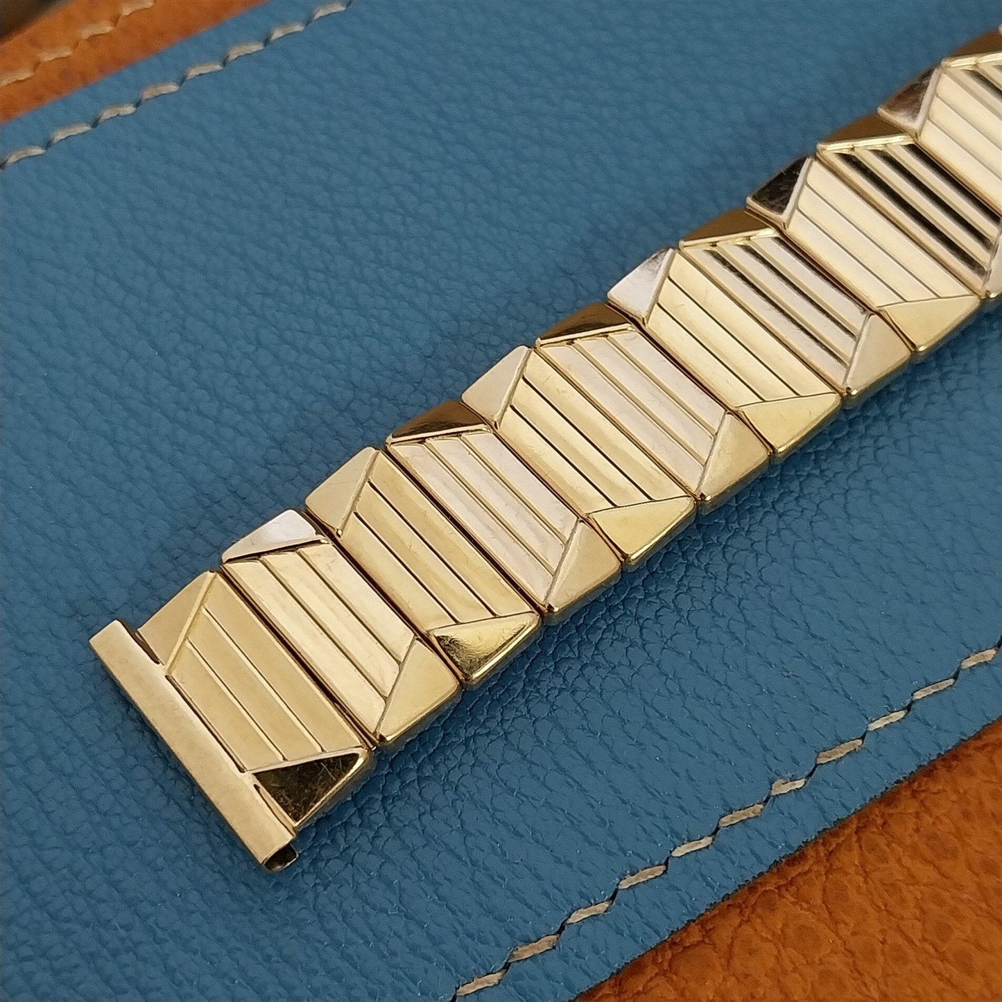 19mm 18mm 17.2mm Gold-Fill JB Champion Expansion Unused 1950s Vintage Watch Band
