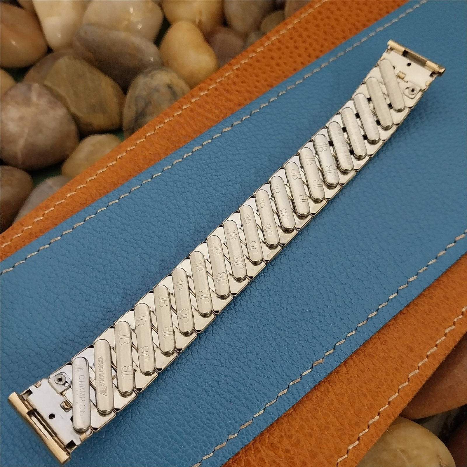 19mm 18mm 17.2mm Gold-Fill JB Champion Expansion Unused 1950s Vintage Watch Band