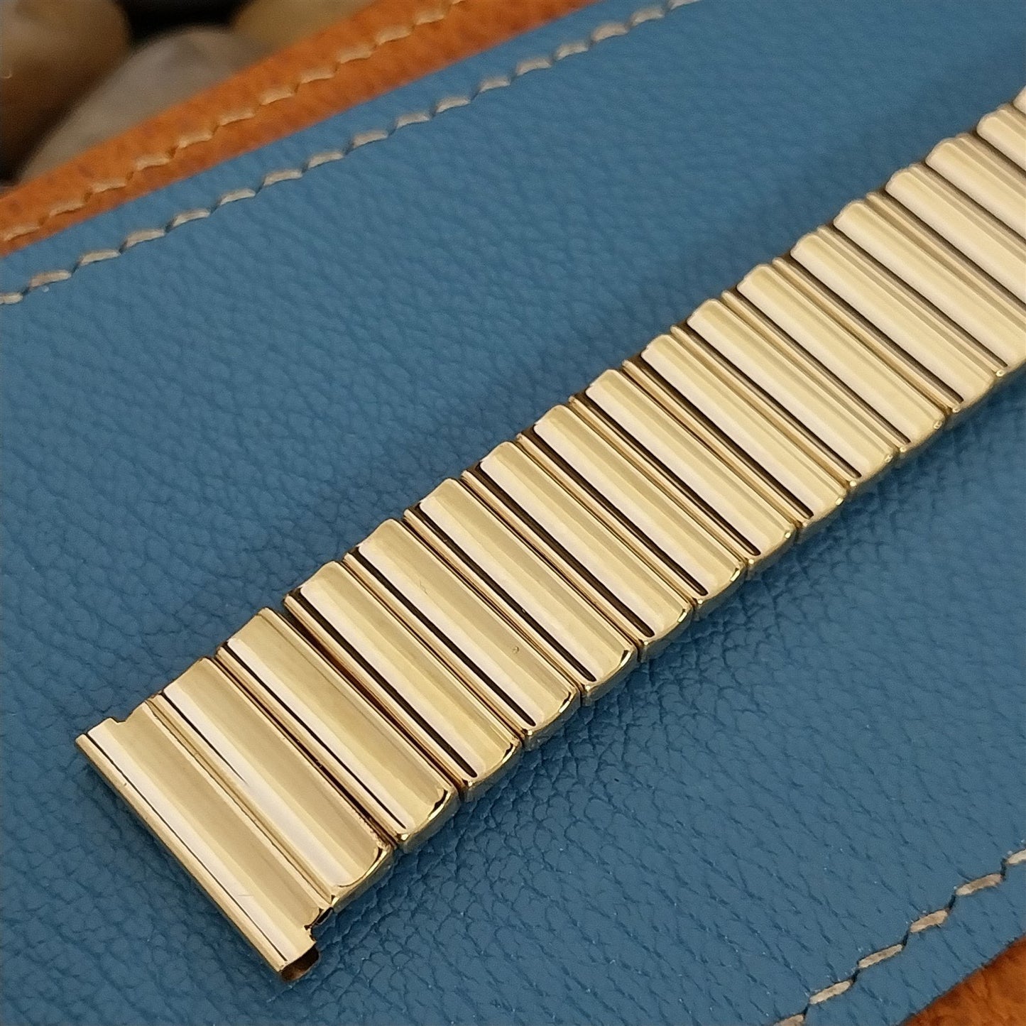 19mm 18mm 17.2mm Gold-Fill JB Champion Expansion Unused 1950s Vintage Watch Band