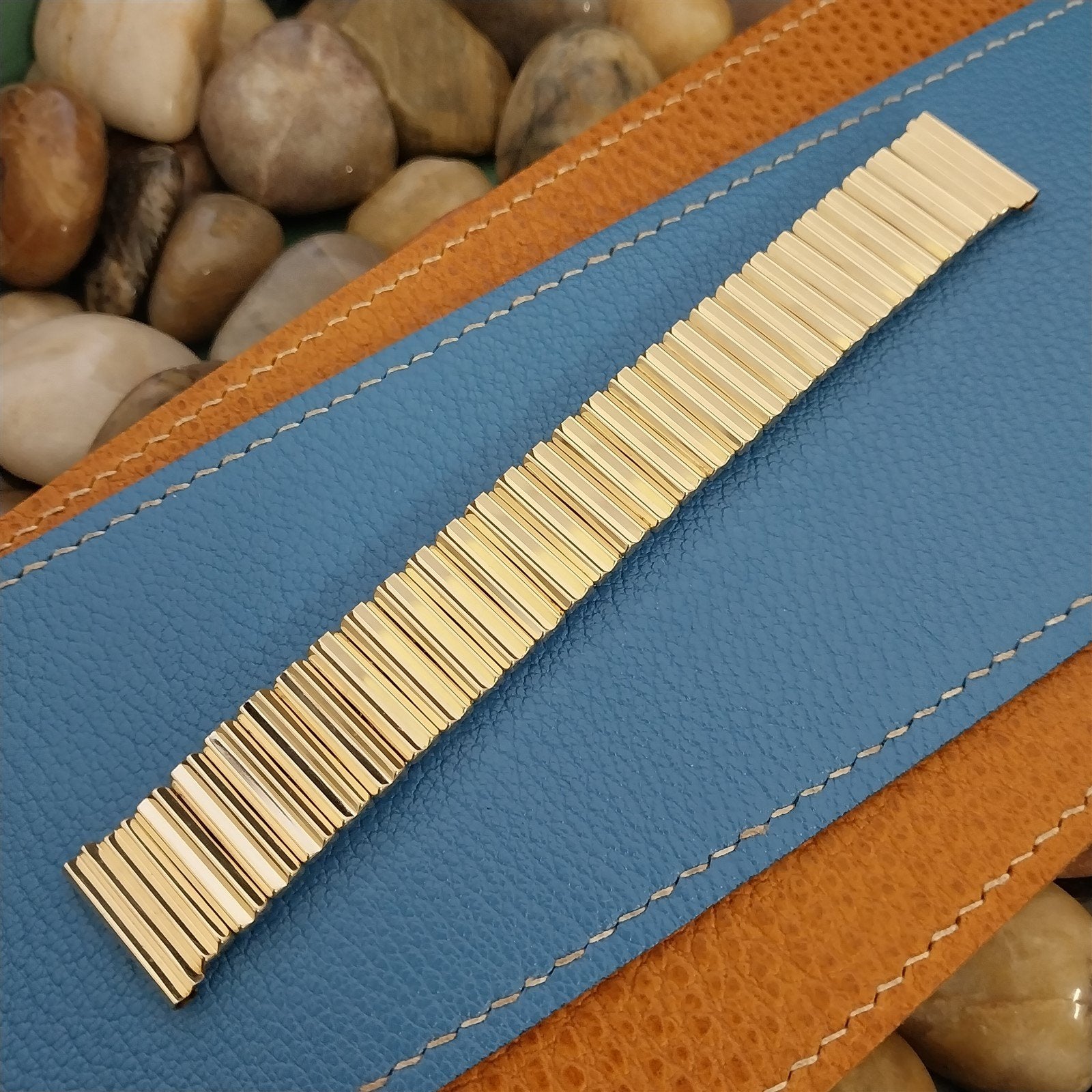 19mm 18mm 17.2mm Gold-Fill JB Champion Expansion Unused 1950s Vintage Watch Band