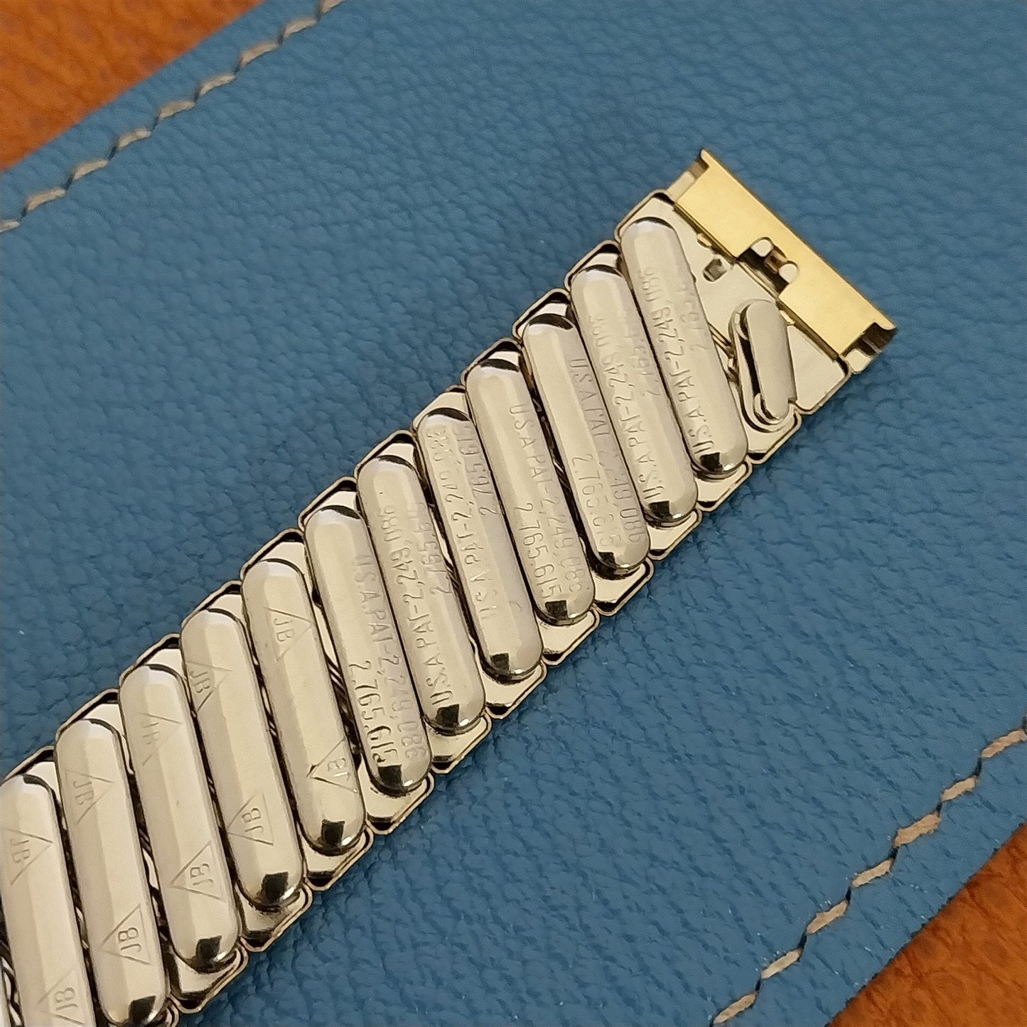 17.2mm Gold-Filled JB Champion Expansion MCM Unused 1950s Vintage Watch Band