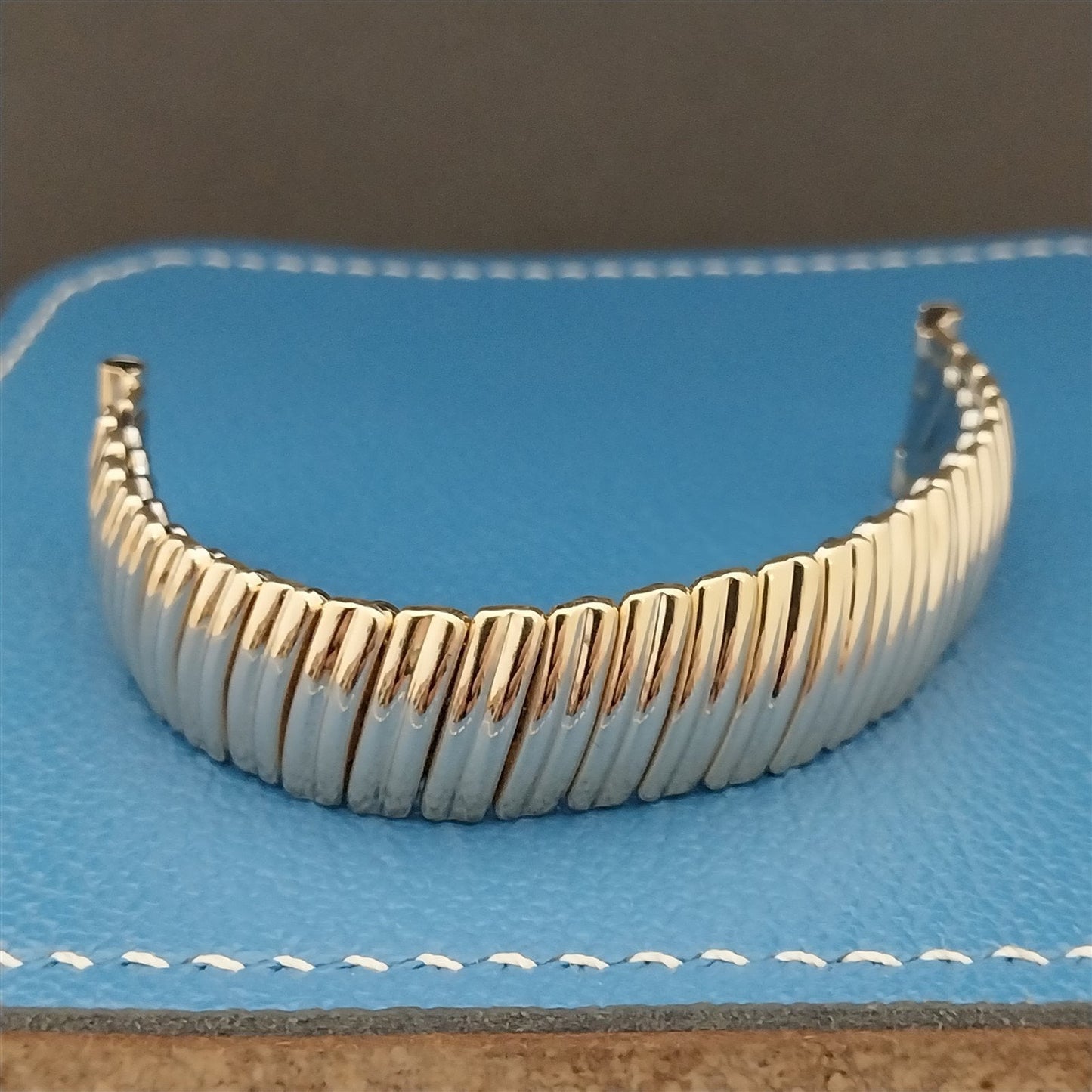 5/8" Short 12k Gold-Filled JB Champion Triumph Unused 1950s Vintage Watch Band