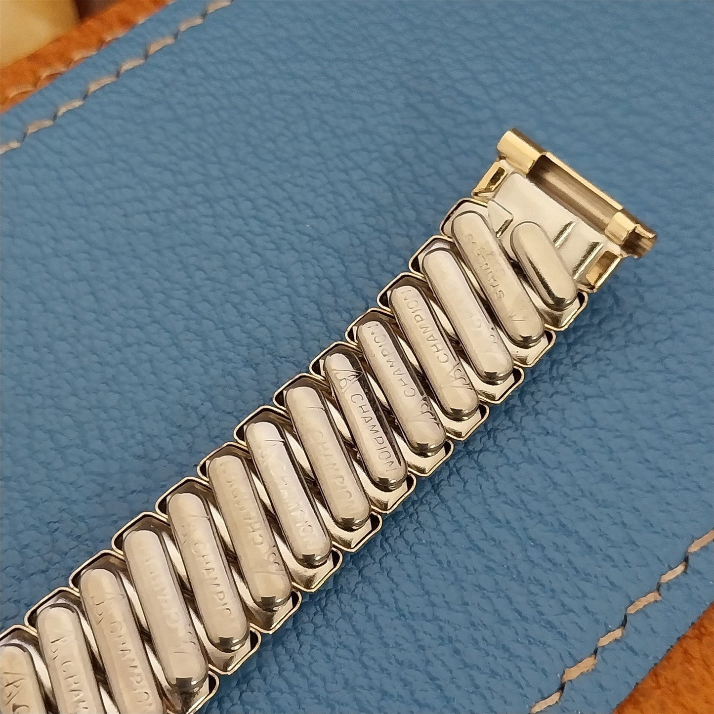 5/8" Short 12k Gold-Filled JB Champion Triumph Unused 1950s Vintage Watch Band