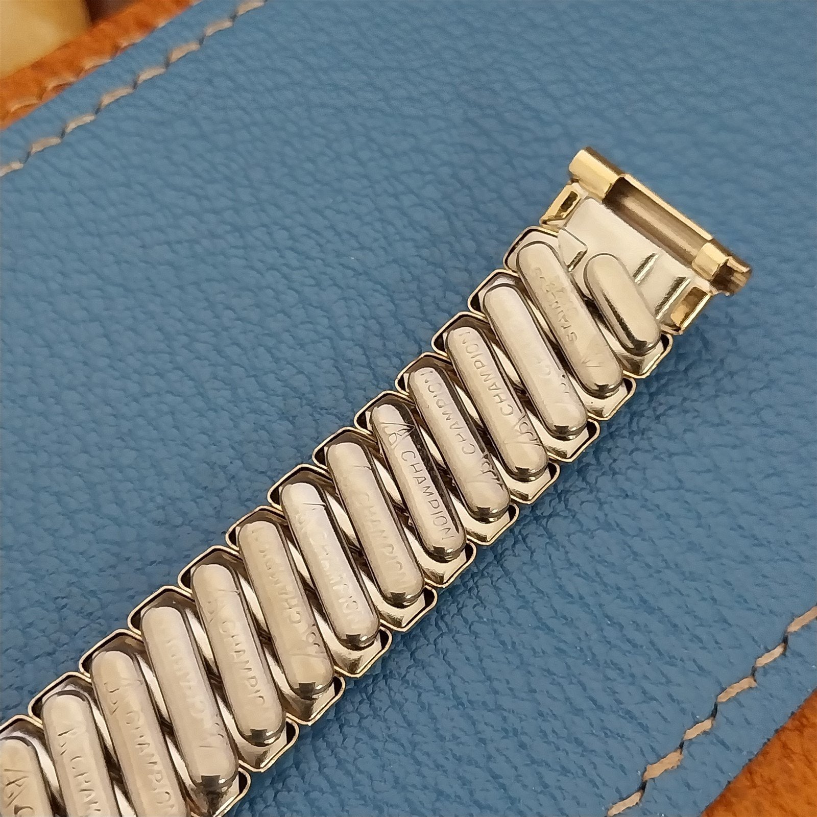 5/8" Short 12k Gold-Filled JB Champion Triumph Unused 1950s Vintage Watch Band