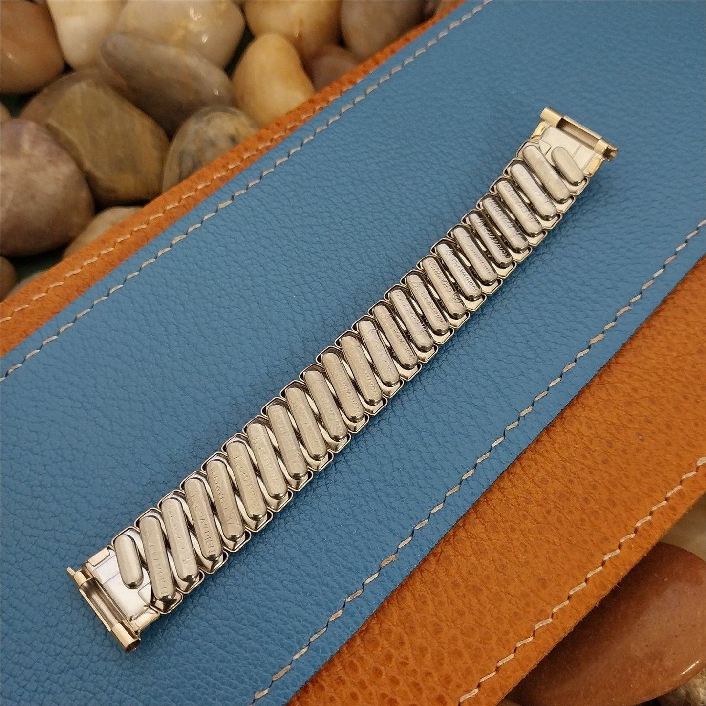 5/8" Short 12k Gold-Filled JB Champion Triumph Unused 1950s Vintage Watch Band