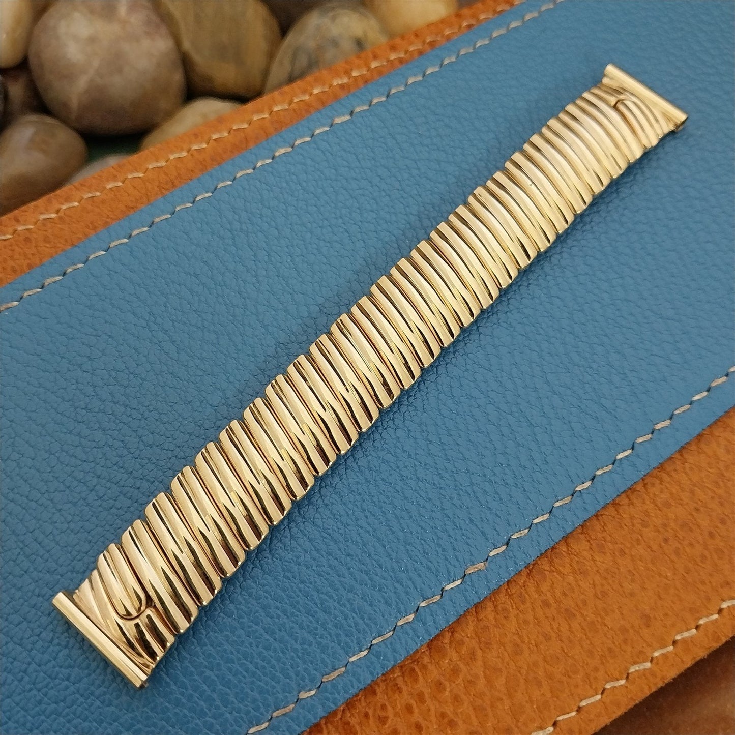 5/8" Short 12k Gold-Filled JB Champion Triumph Unused 1950s Vintage Watch Band