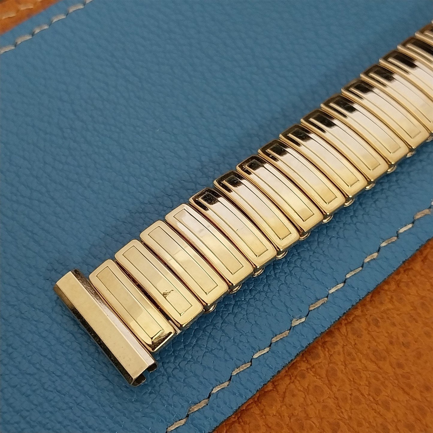 19mm 18mm 16mm Gold-Fill JB Champion Expansion Unused 1950s Vintage Watch Band