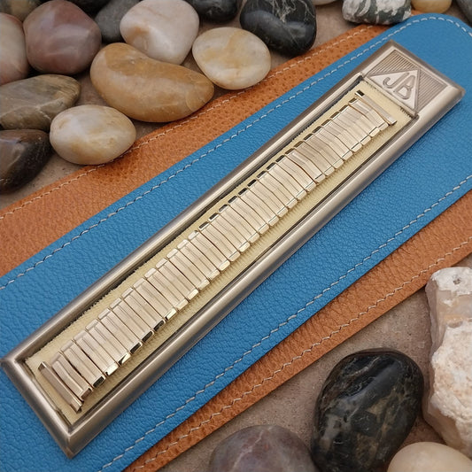 19mm 18mm 17.2mm Gold-Fill JB Champion Expansion Unused 1950s Vintage Watch Band
