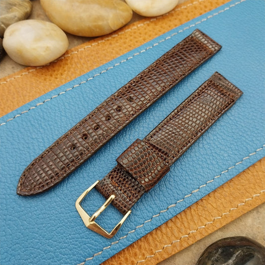 5/8" Kreisler Lizard Skin Single-Keeper Unused 1950s-1960s Vintage Watch Band