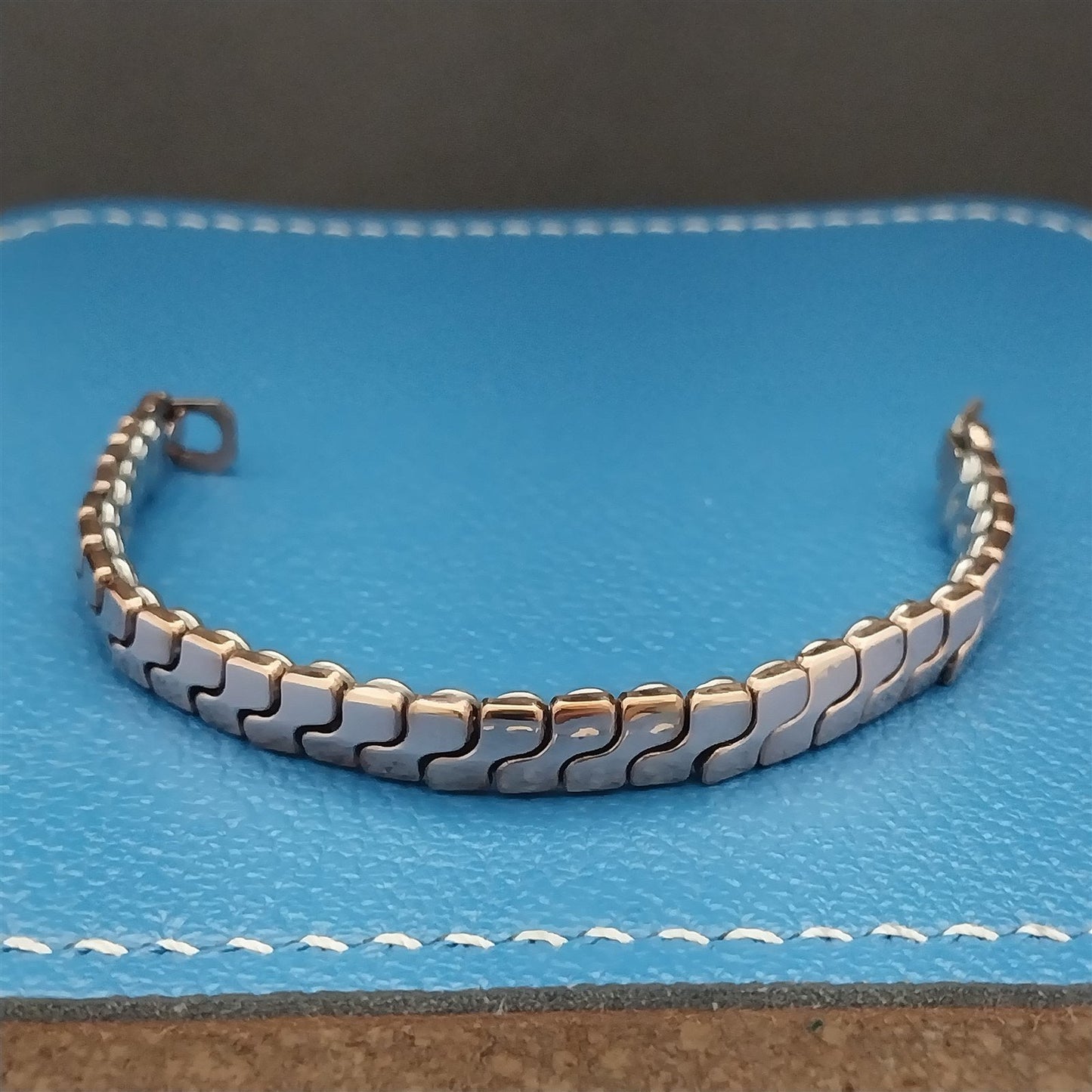 Ladies 10k Pink Rose Gold-Filled Stonewall 1940s Unused Vintage Watch Band