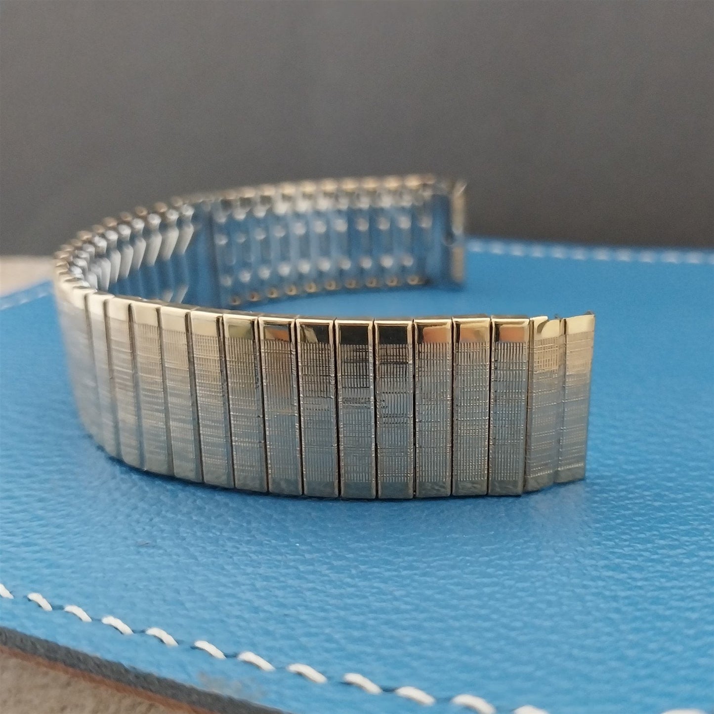 5/8" JB Champion Florentine 12k Gold-Filled Unused 1950s Vintage Watch Band