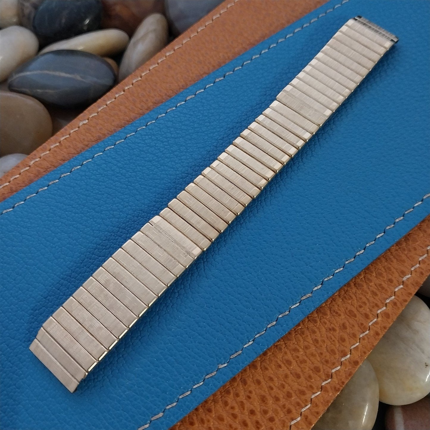 5/8" JB Champion Florentine 12k Gold-Filled Unused 1950s Vintage Watch Band