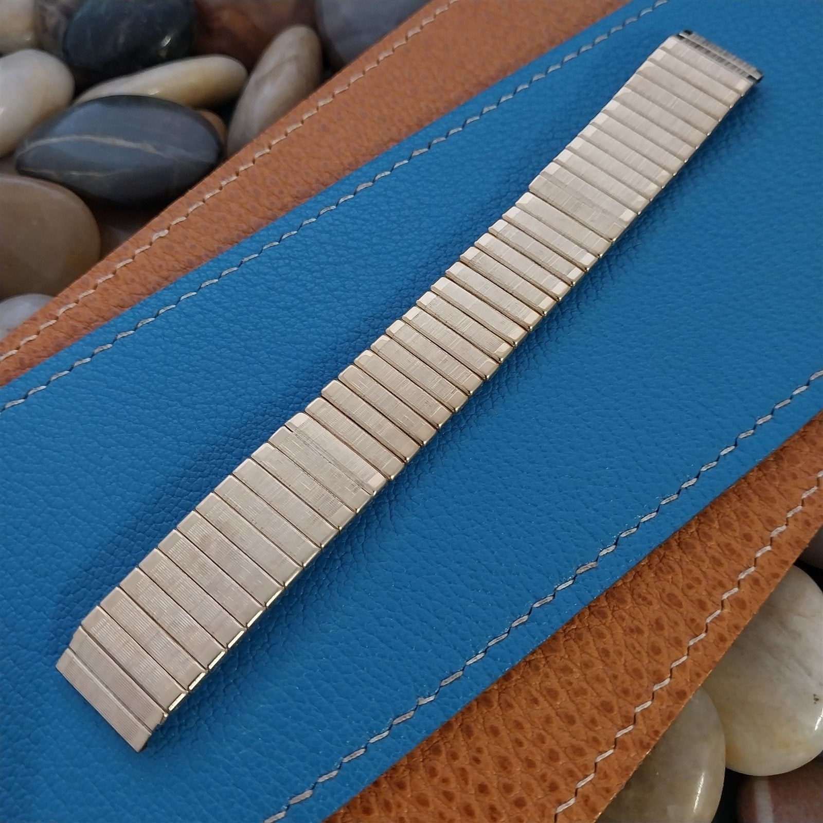 5/8" JB Champion Florentine 12k Gold-Filled Unused 1950s Vintage Watch Band