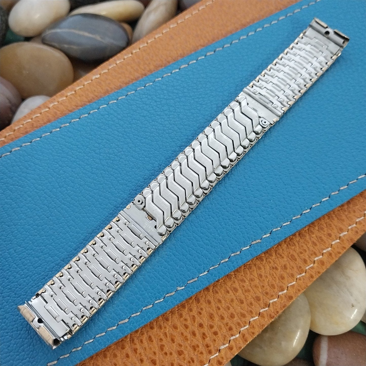 5/8" JB Champion Florentine 12k Gold-Filled Unused 1950s Vintage Watch Band