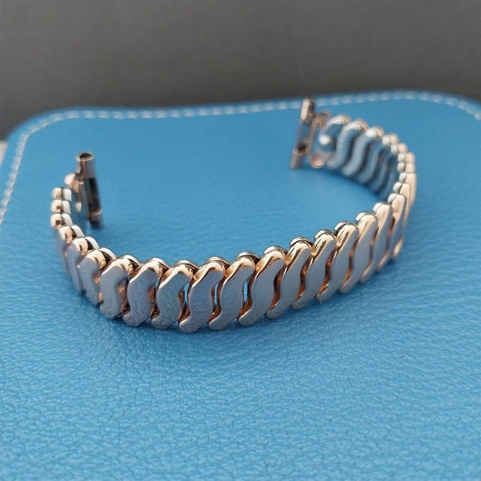 JB Champion Short 12k Rose Gold Filled Classic nos 1940s Vintage Watch Band