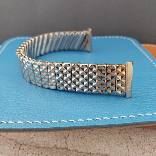 19mm 18mm 12k Gold-Fill JB Champion Diamond Jim Unused 1950s Vintage Watch Band