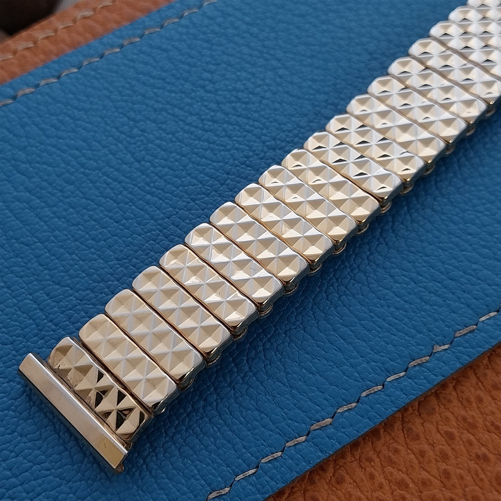 19mm 18mm 12k Gold-Fill JB Champion Diamond Jim Unused 1950s Vintage Watch Band