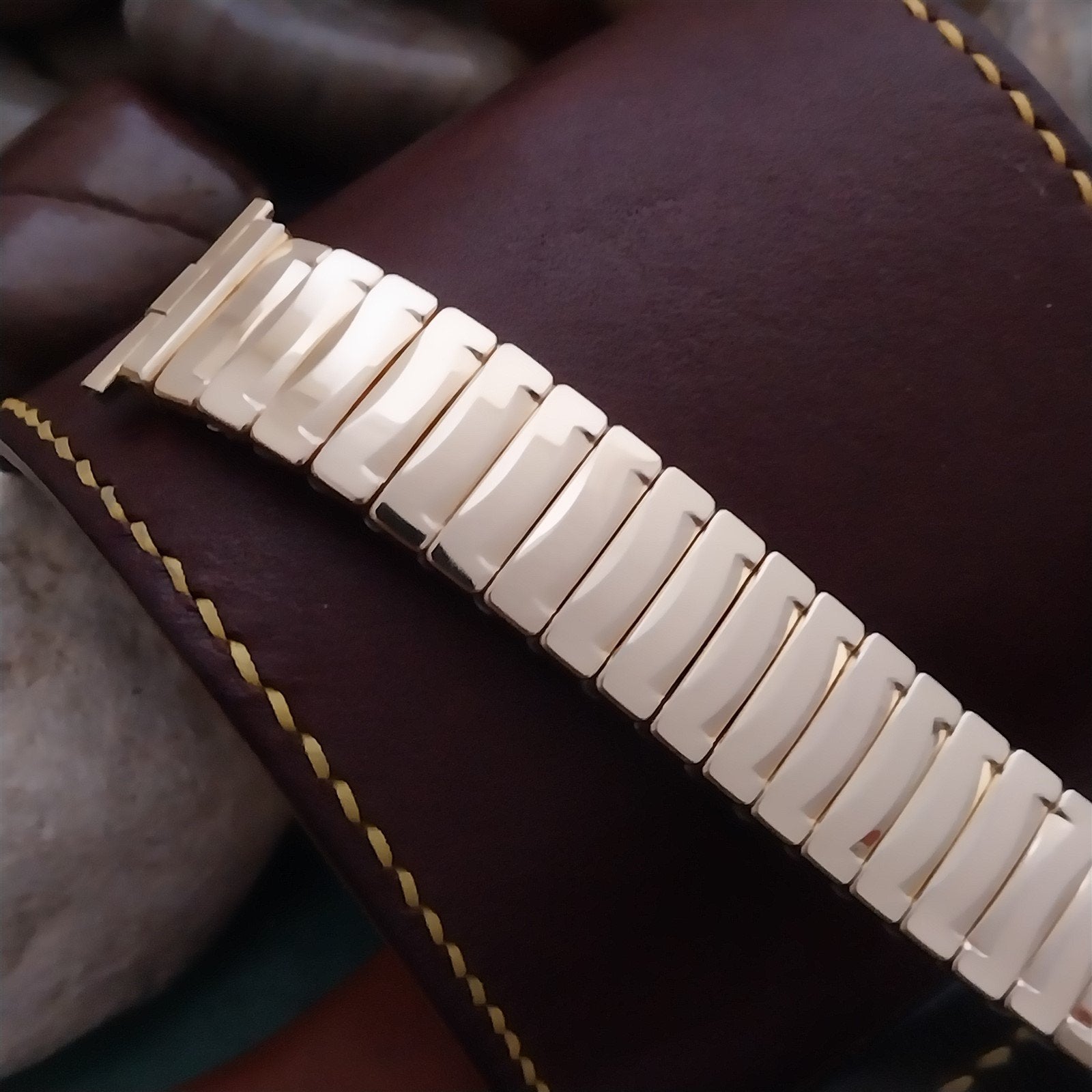 18mm 19mm 17.2mm 10k Gold-Filled JB Champion nos Unused 1960s Vintage Watch Band