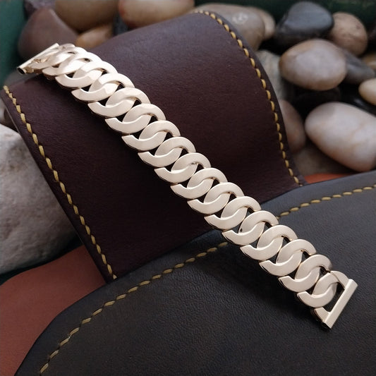 5/8" JB Champion Golden Circle Short Gold-Filled Unused 1950s Vintage Watch Band