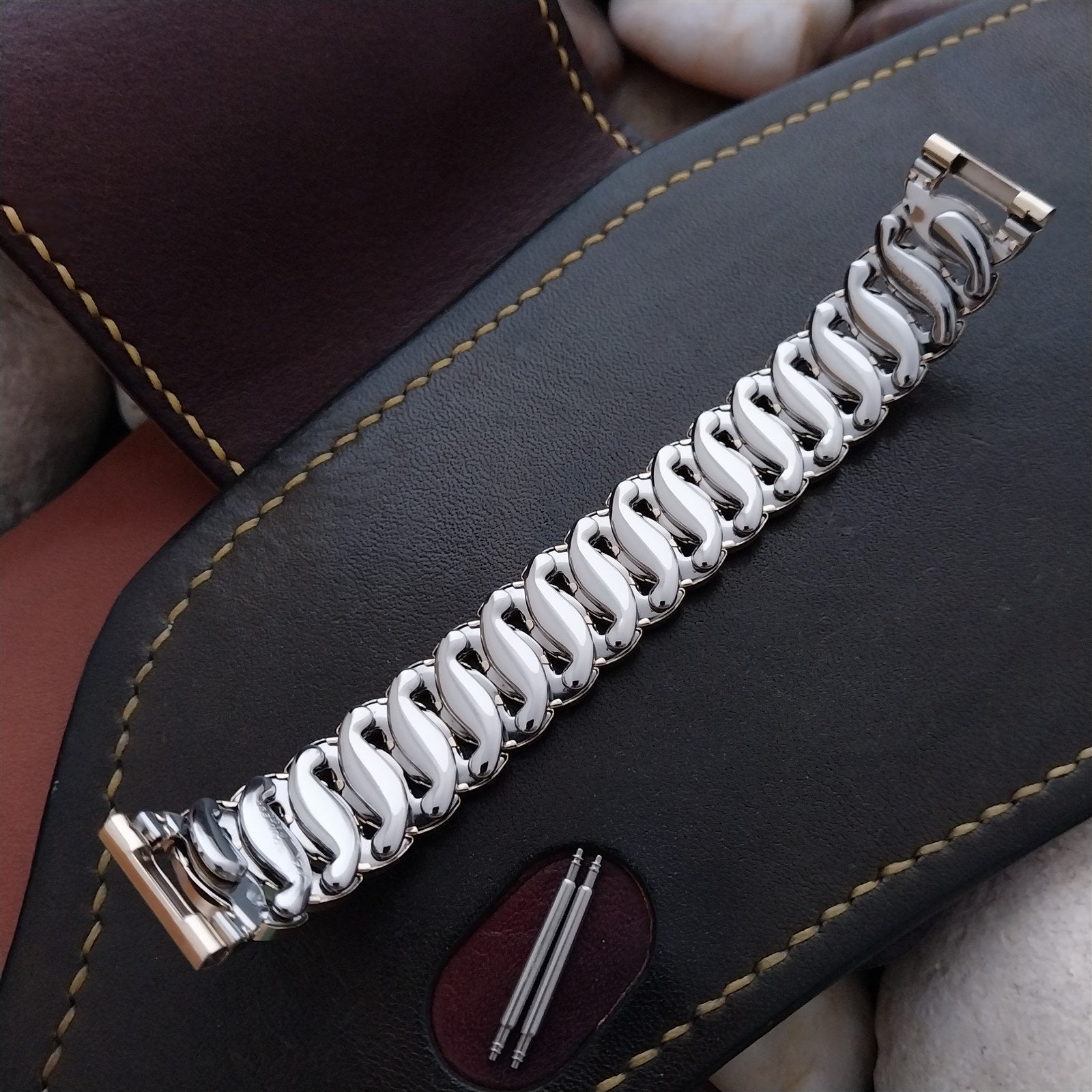 5/8" JB Champion Golden Circle Short Gold-Filled Unused 1950s Vintage Watch Band