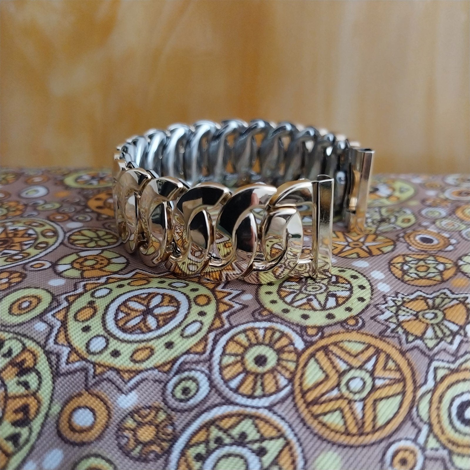 5/8" JB Champion Golden Circle Short Gold-Filled Unused 1950s Vintage Watch Band