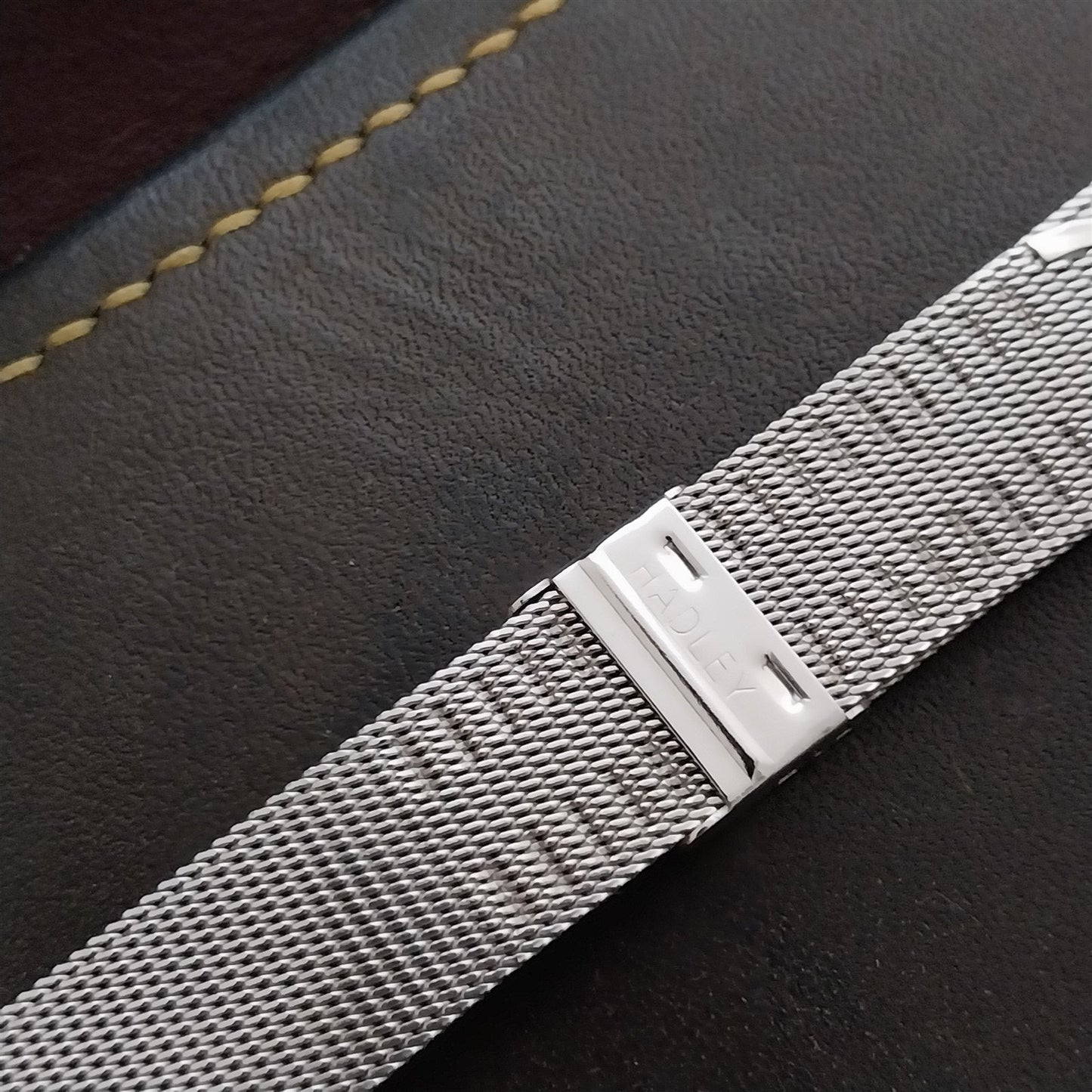 Stainless Steel Mesh 11/16" Hadley nos Unused 1960s-1970s Vintage Watch Band