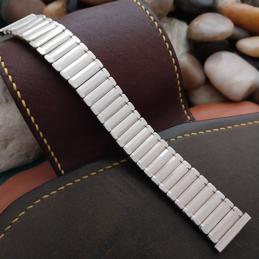 19mm 18mm 17.2mm JB Champion Wide Stainless Steel Unused 50s Vintage Watch Band