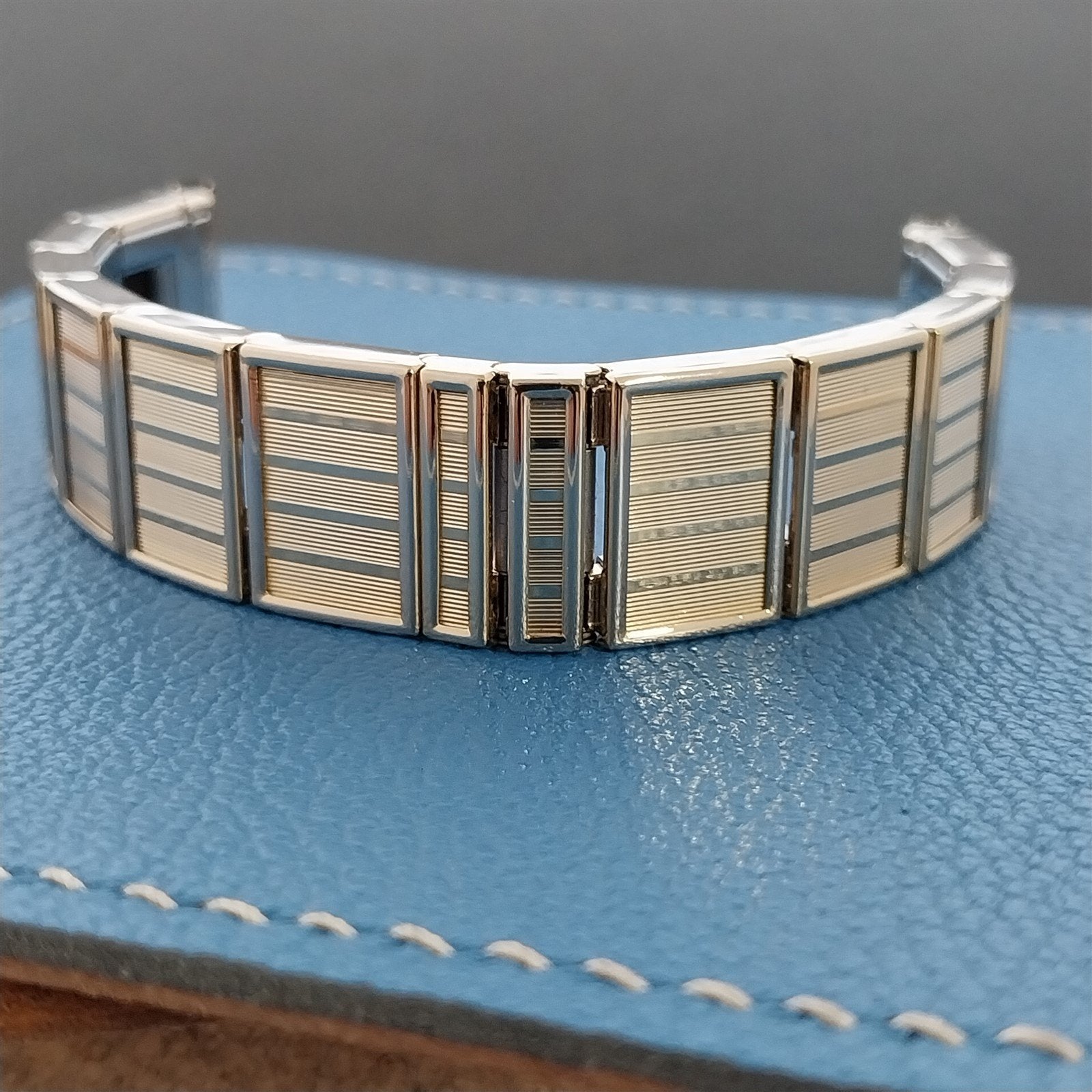 12K Gold-Filled 5/8" Gemex Marlborough mcm Unused nos 1950s Vintage Watch Band