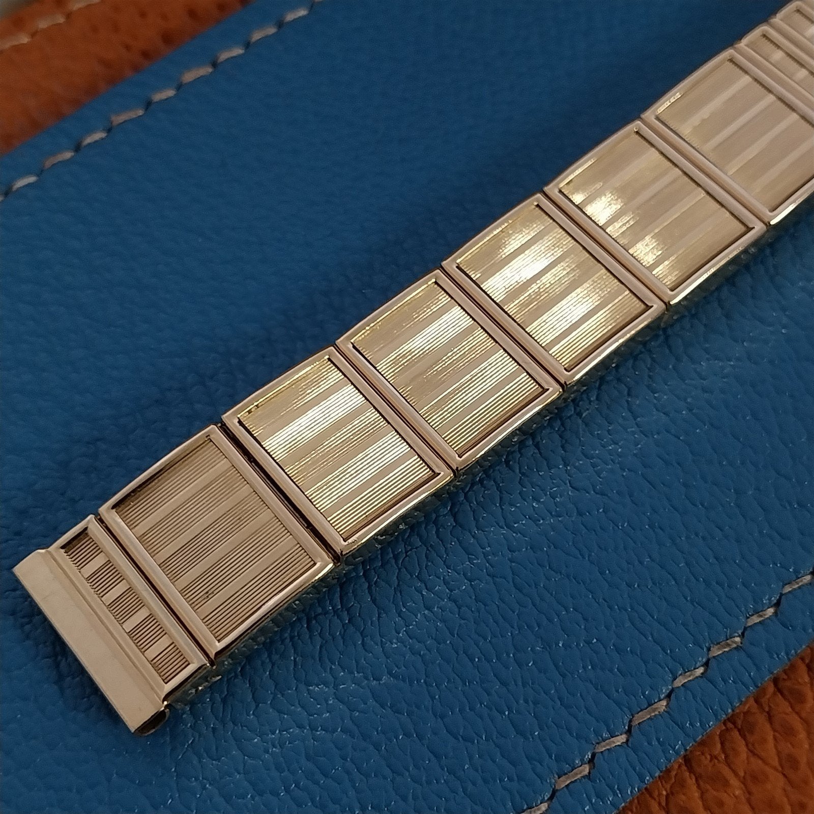 12K Gold-Filled 5/8" Gemex Marlborough mcm Unused nos 1950s Vintage Watch Band