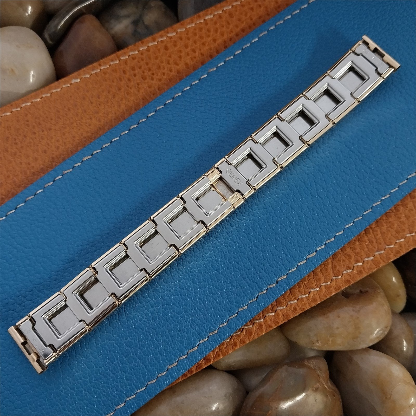 12K Gold-Filled 5/8" Gemex Marlborough mcm Unused nos 1950s Vintage Watch Band