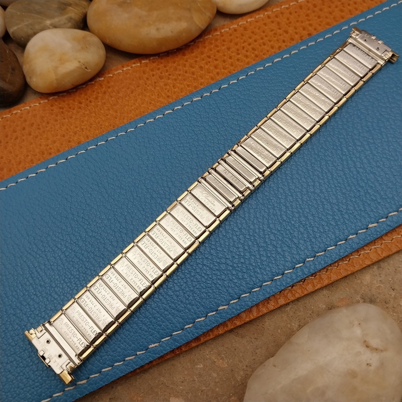 Vintage 17mm 18mm 19mm Gold-Filled JB Champion Unused Classic 1960s Watch Band