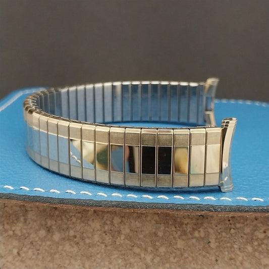 1968 Long Speidel Sun Valley 10k Yellow Gold-Filled Unused Vintage Watch Band