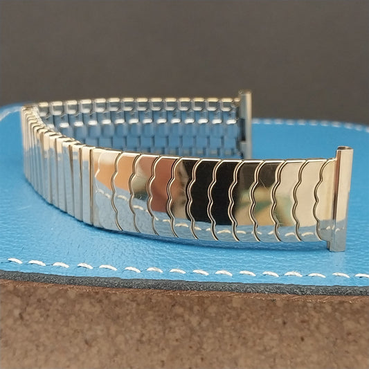 1959 10k Gold-Filled Speidel Riptide Center-Expansion Unused Vintage Watch Band