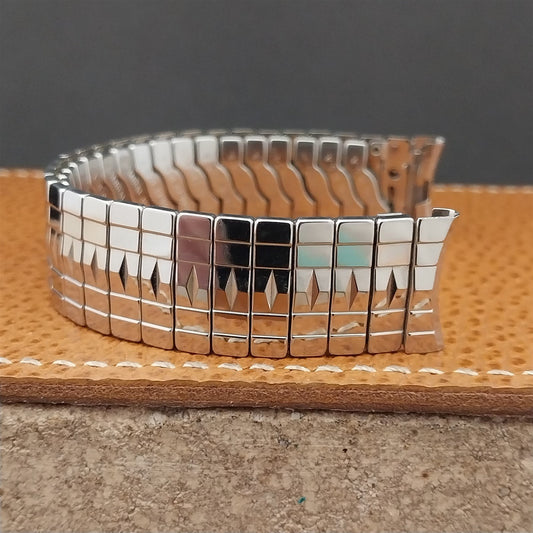 17.2mm Admiral Stainless Steel Expansion Unused 1950s Vintage Watch Band