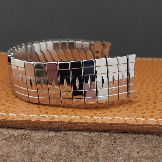 17.2mm Admiral Stainless Steel Expansion Unused 1950s Vintage Watch Band